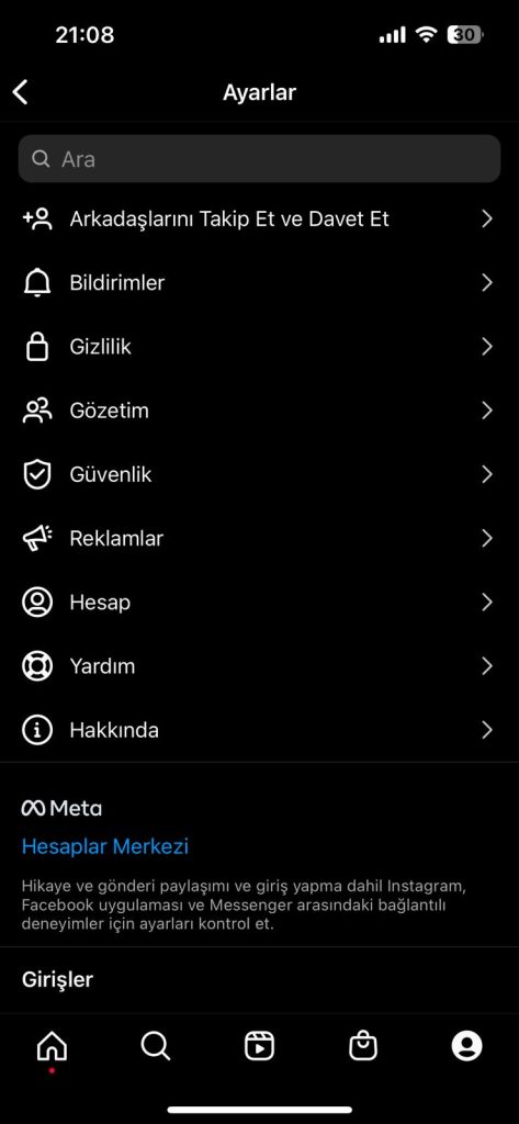 instagram profesyonel hesap nasıl açılır