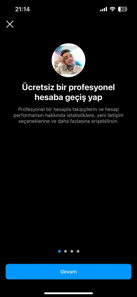 instagram profesyonel hesap nasıl açılır